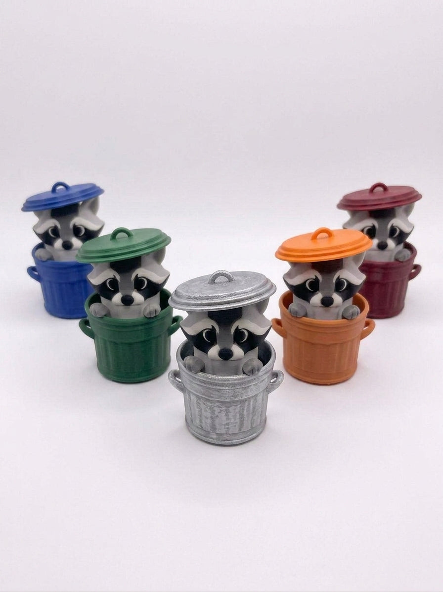 Trash Panda Clicker 3D Printed Fidget Toy