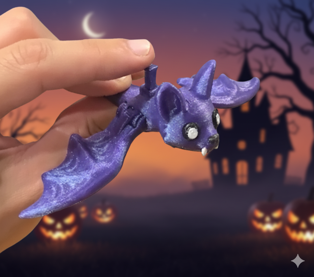 Flying Bat 3D Printed Fidget Toy
