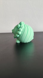 Cute Lion Slime 3D Printed Fidget