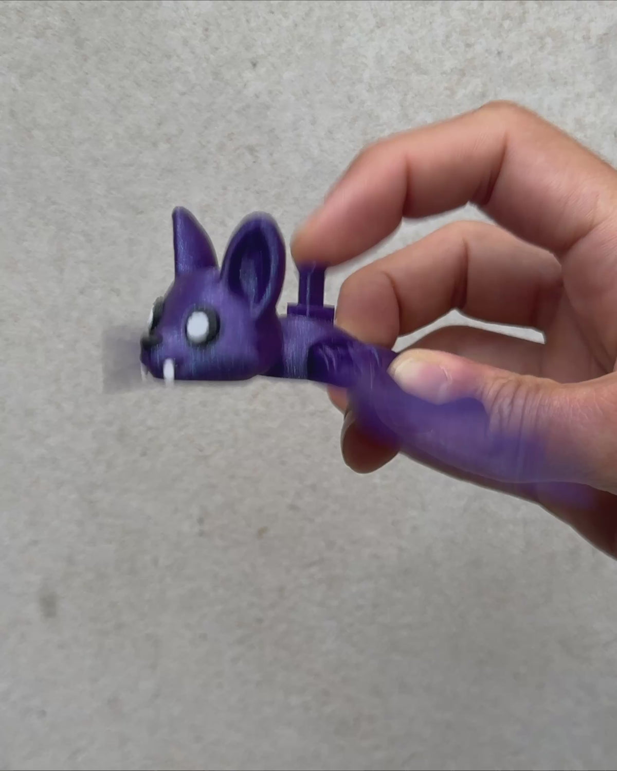 Flying Bat 3D Printed Fidget Toy